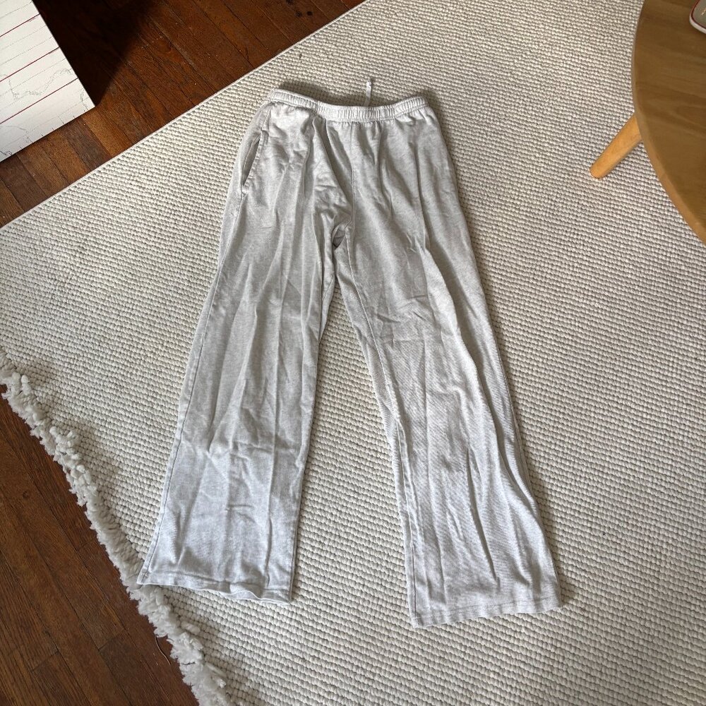 Gray Heather brandy melville sweatpants